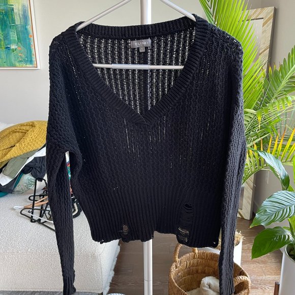 DL1961 Distressed Sweater - Picture 1 of 1